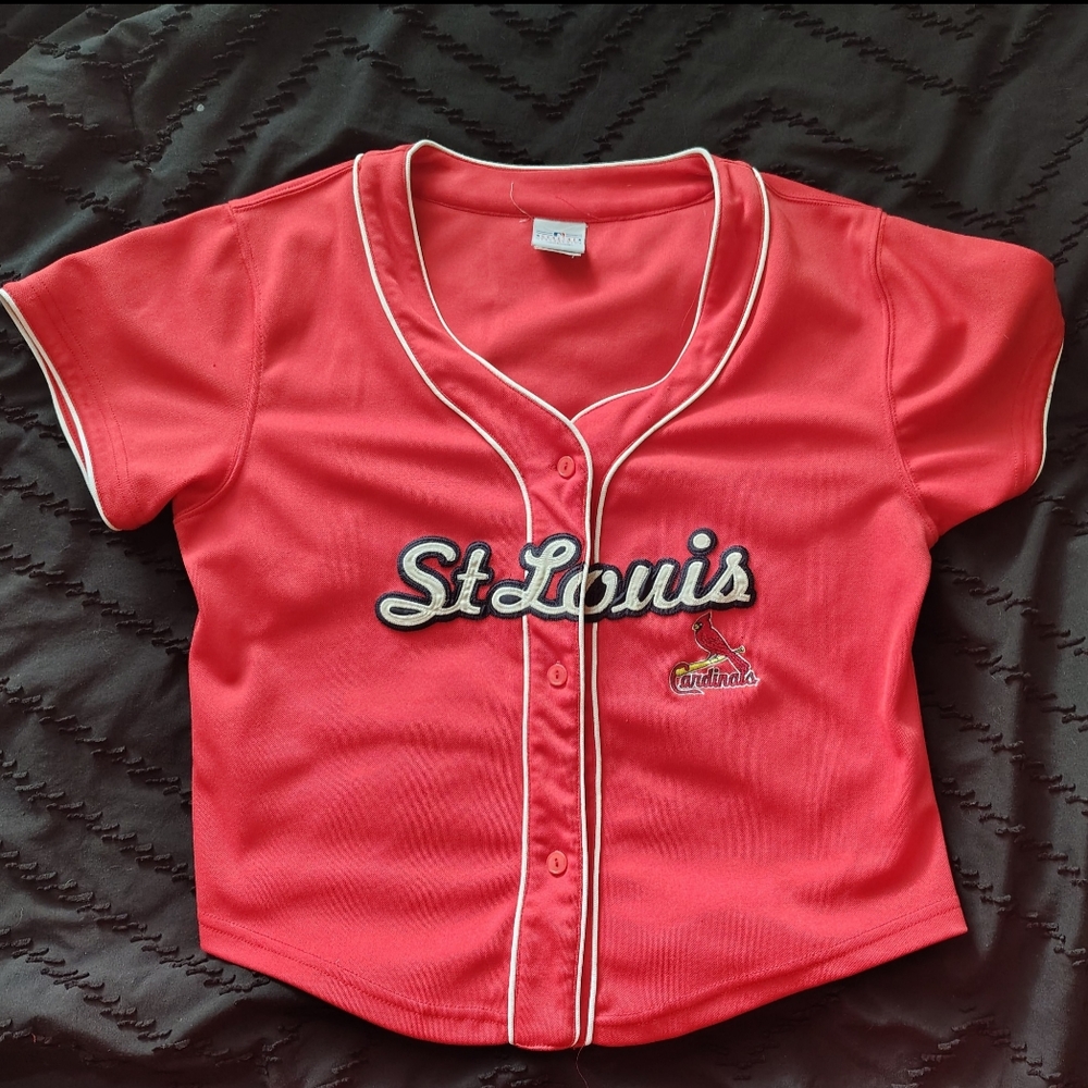 St. Louis Kids Red Baseball Jersey